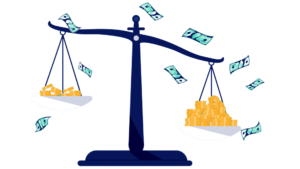 Pay Transparency Balancing Scale Icon